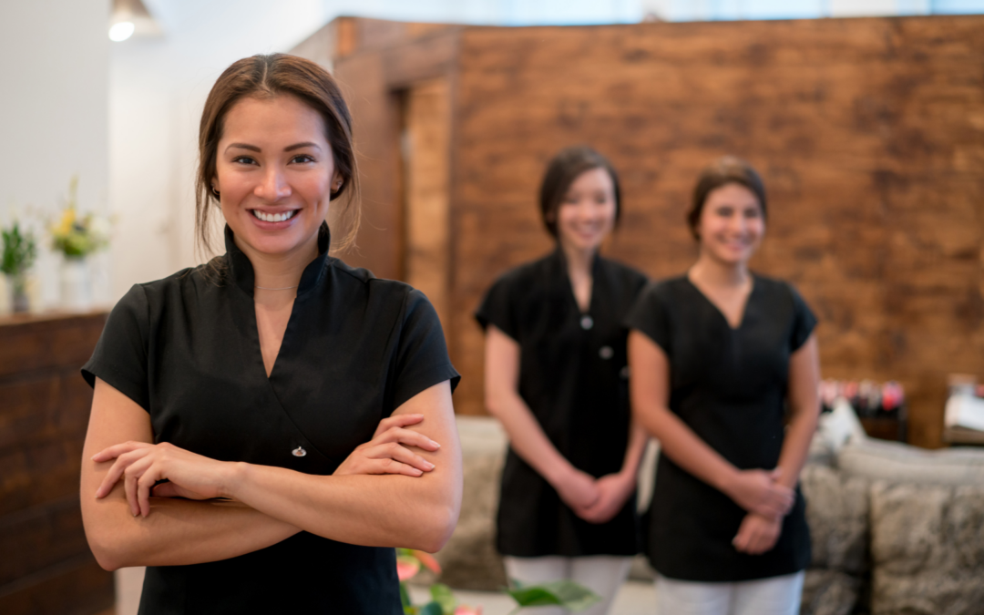 Beautician at a Luxury Spa