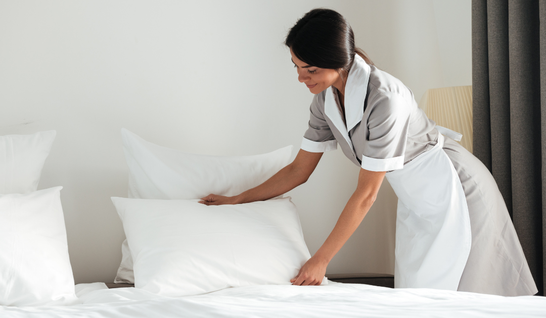 Housekeeper at a 4-star hotel